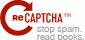 reCaptacha&trade; | stop spam. read books.